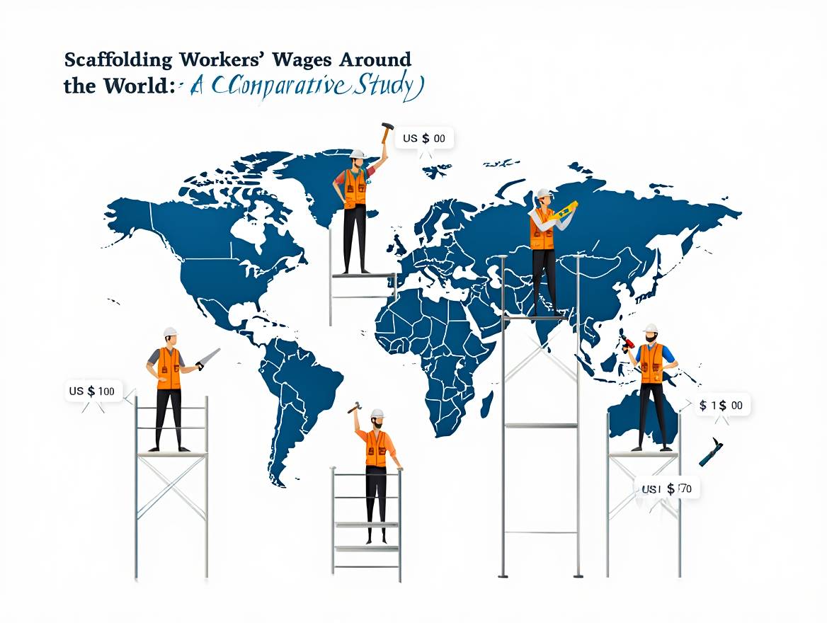 Scaffolding Workers' Wages Around the World: A Comparative Study